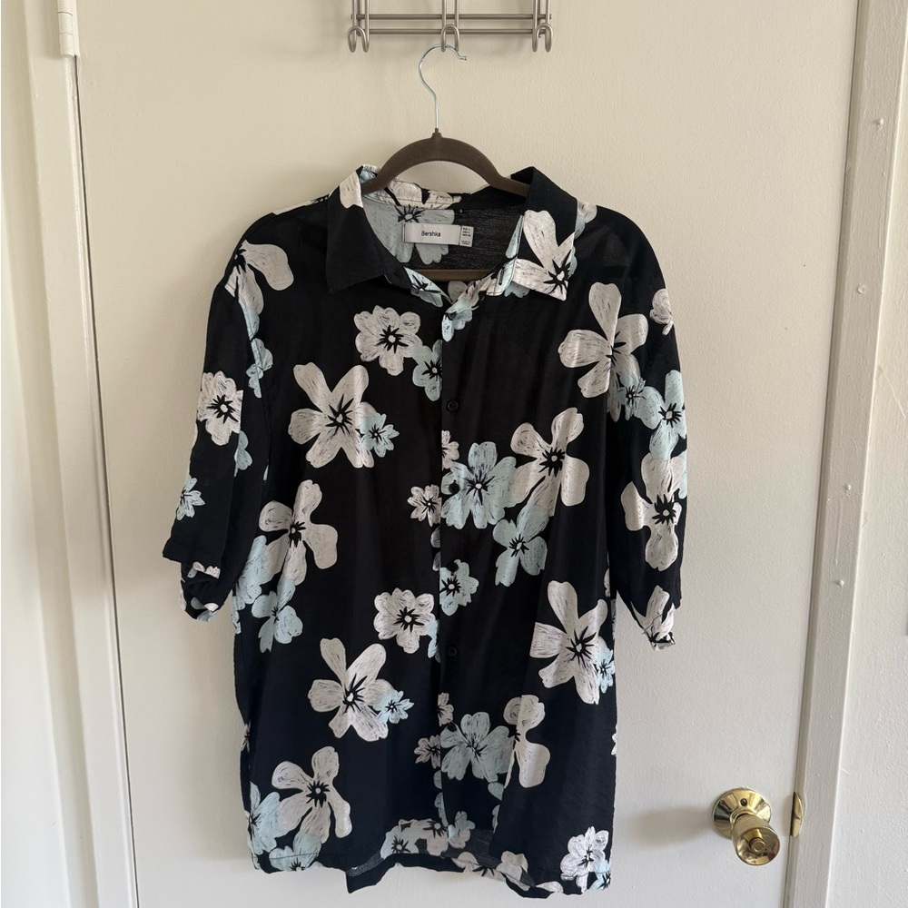Floral Button-Up Shirt